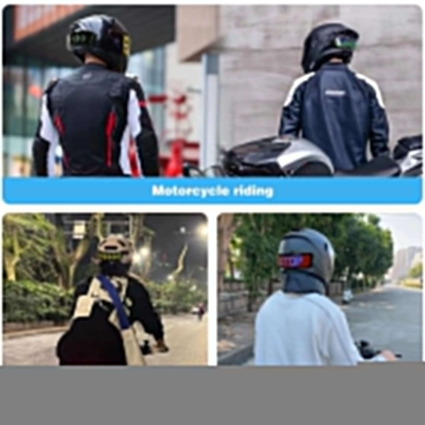 Motorcycle Helmet Programmable LED Display